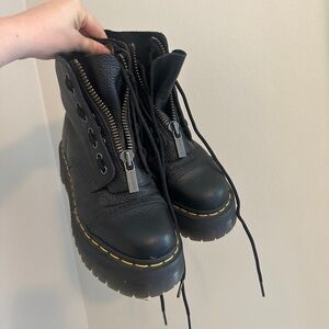 Dr. Martin Black Boots